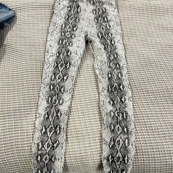 Zara Snake Print Jeans - Picture 3 of 4